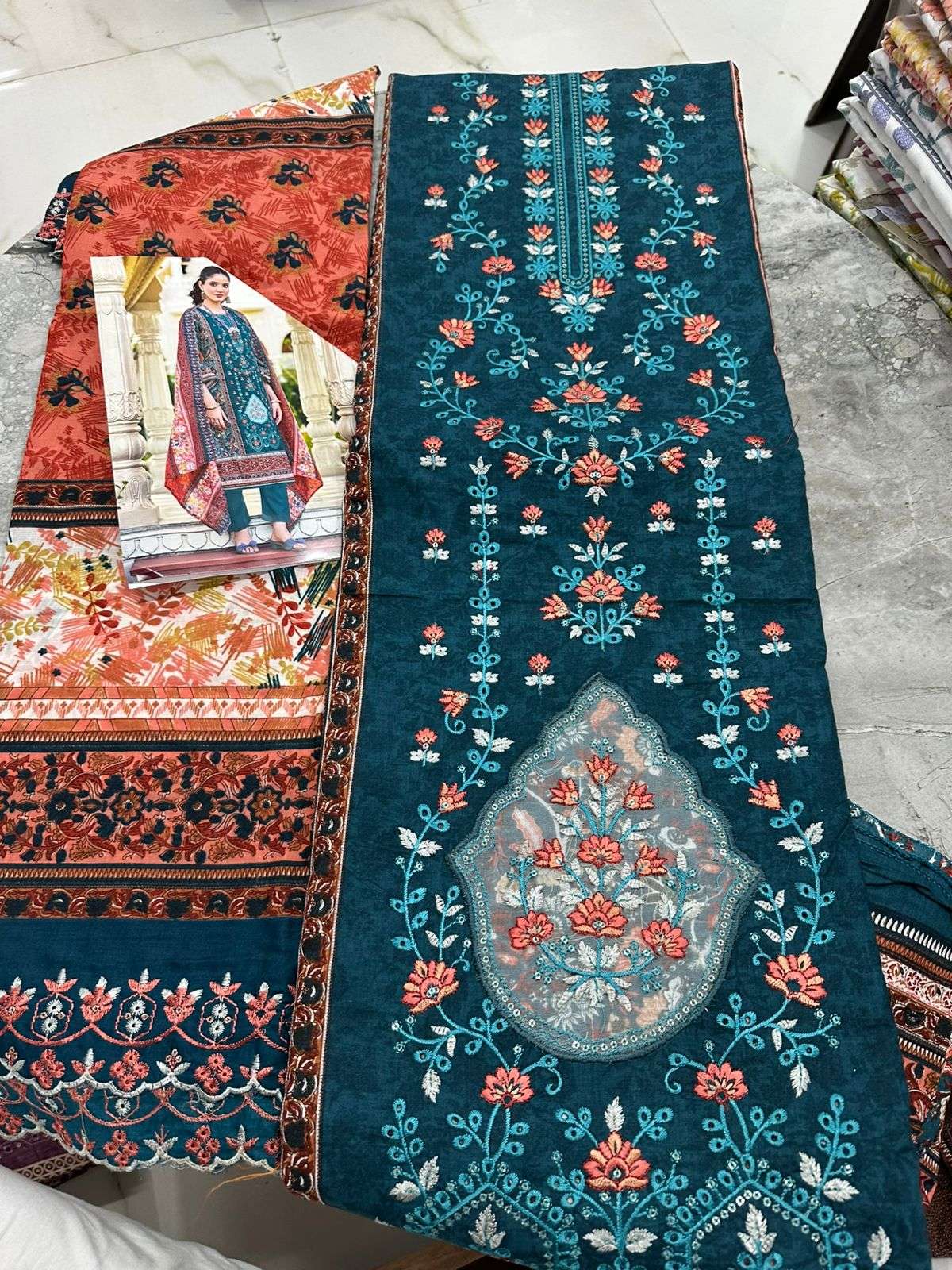  Falah Premium Cotton Collection Code - 26036 By Falah Designer Suits - 03