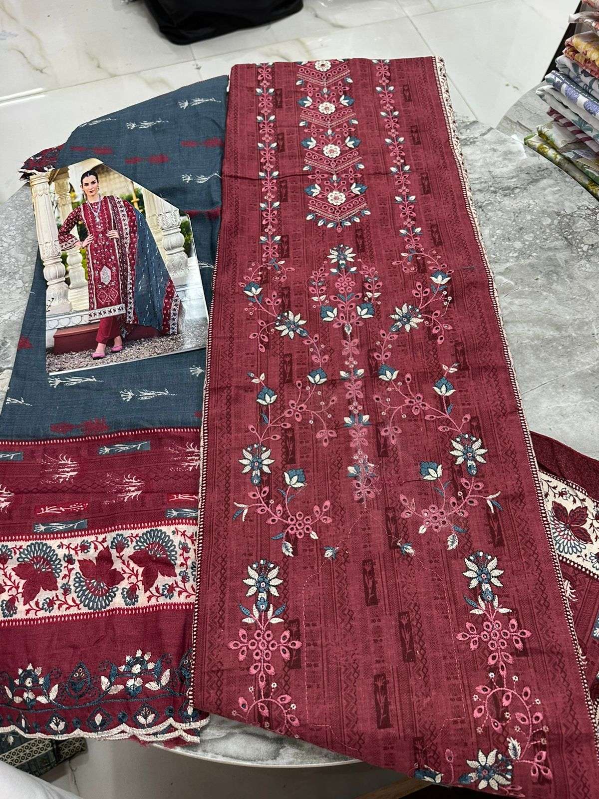  Falah Premium Cotton Collection Code - 26036 By Falah Designer Suits - 06