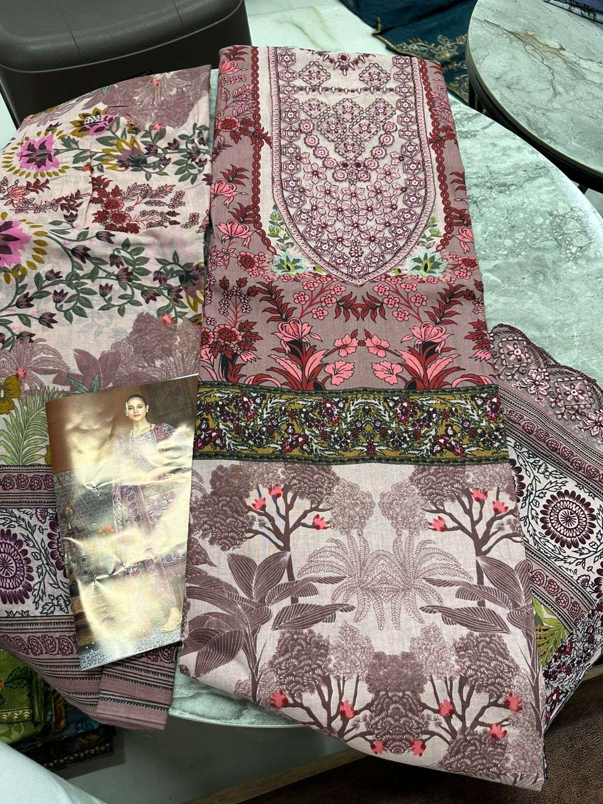 Falah Premium Cotton Collection Code - 26038 By Falah Designer Suits - 05