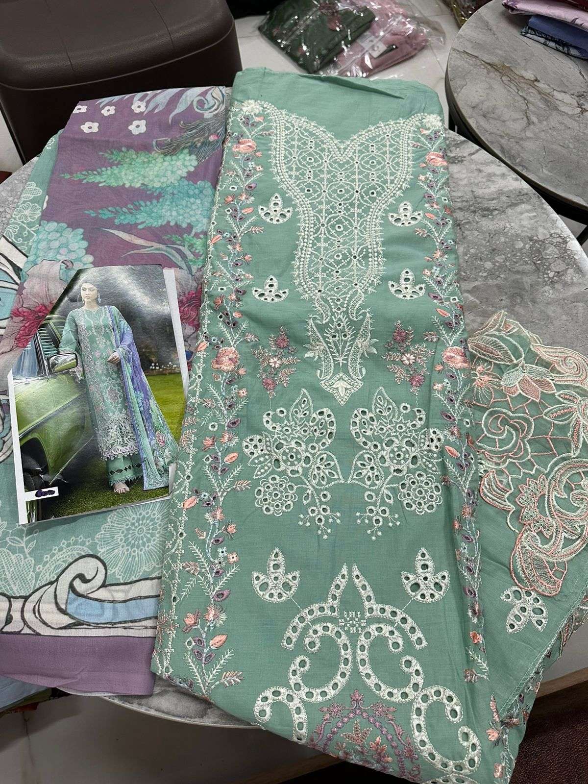 Falah Premium Cotton Collection Code - 26039 By Falah Designer Suits - 06