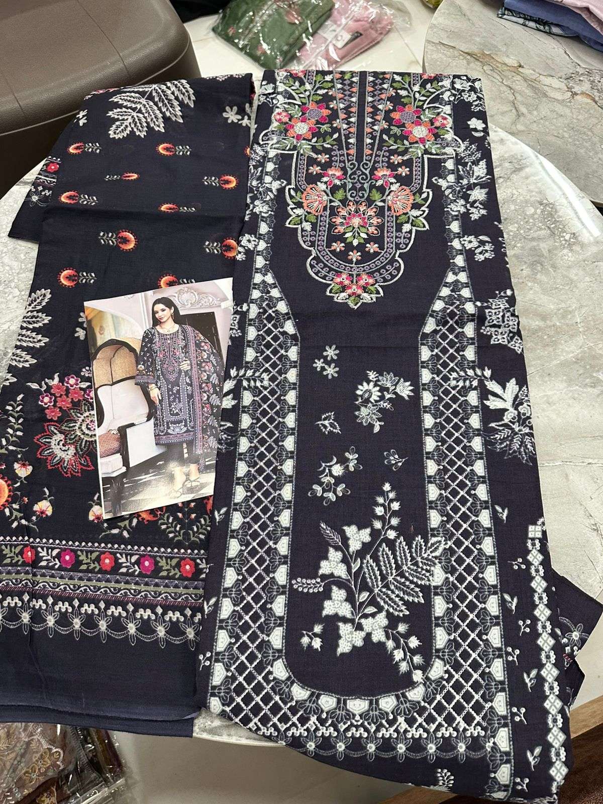 Falah Premium Cotton Collection Code - 26040 By Falah Designer Suits - 06