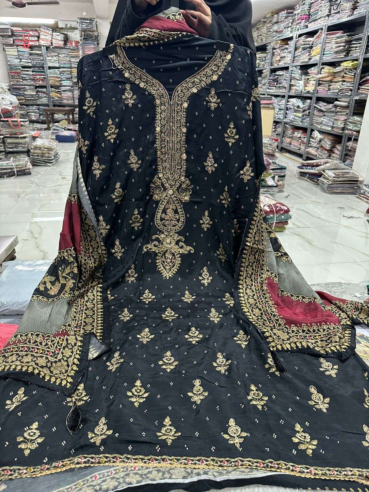 Falah Premium Maslin Collection Code - 26042 By Falah Designer Suits - 01