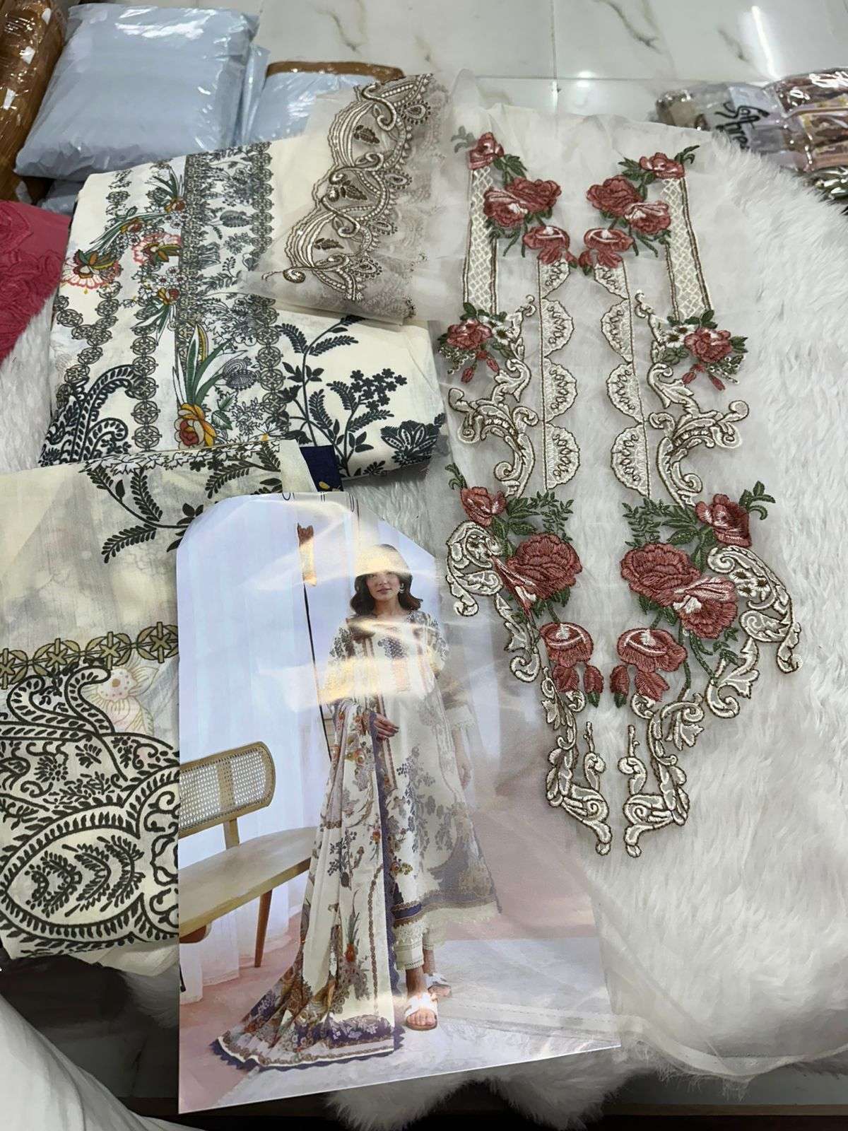 Falah Premium Cotton Collection Code - 26043 By Falah Designer Suits - 08