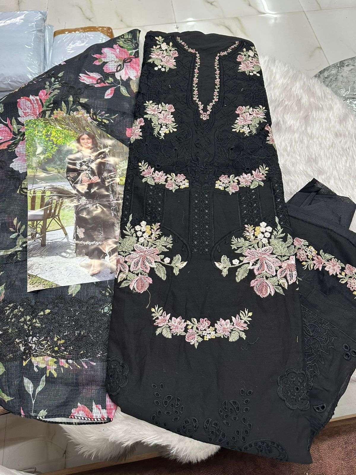 Falah Premium Cotton Collection Code - 26044 By Falah Designer Suits - 05