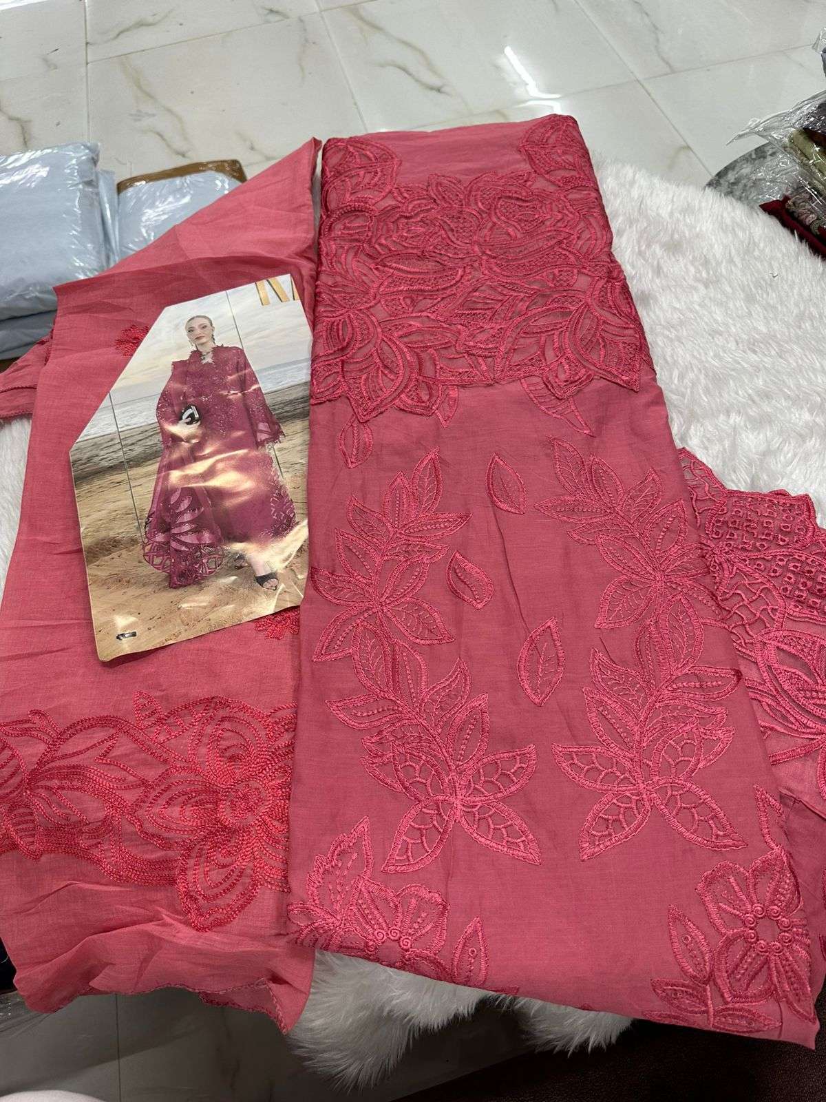 Falah Premium Cotton Collection Code - 26045 By Falah Designer Suits - 02