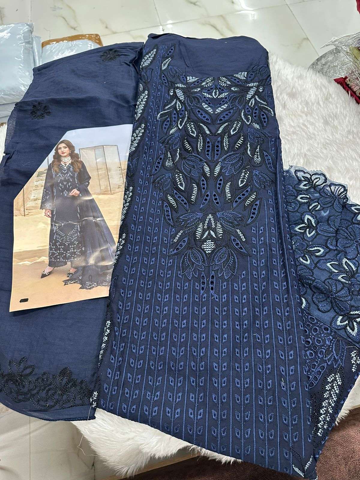 Falah Premium Cotton Collection Code - 26045 By Falah Designer Suits - 03