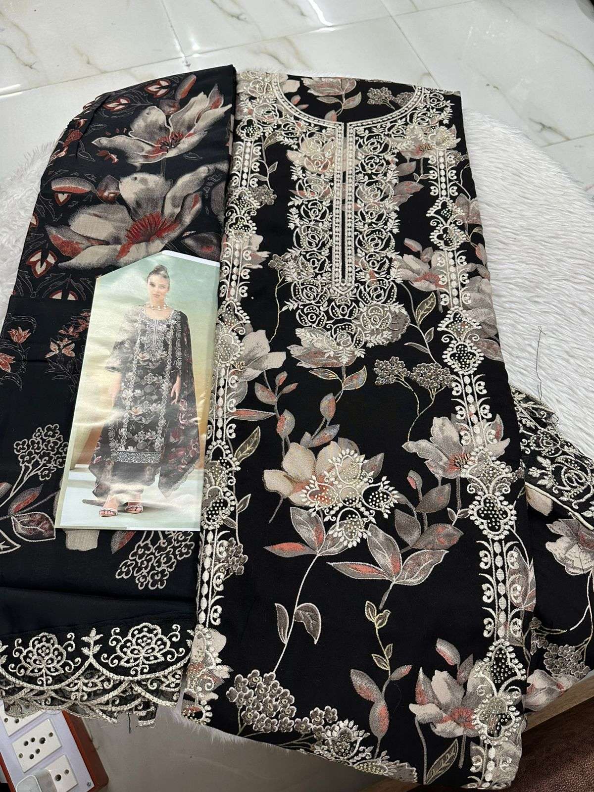 Falah Premium Cotton Collection Code - 26052 By Falah Designer Suits - 01