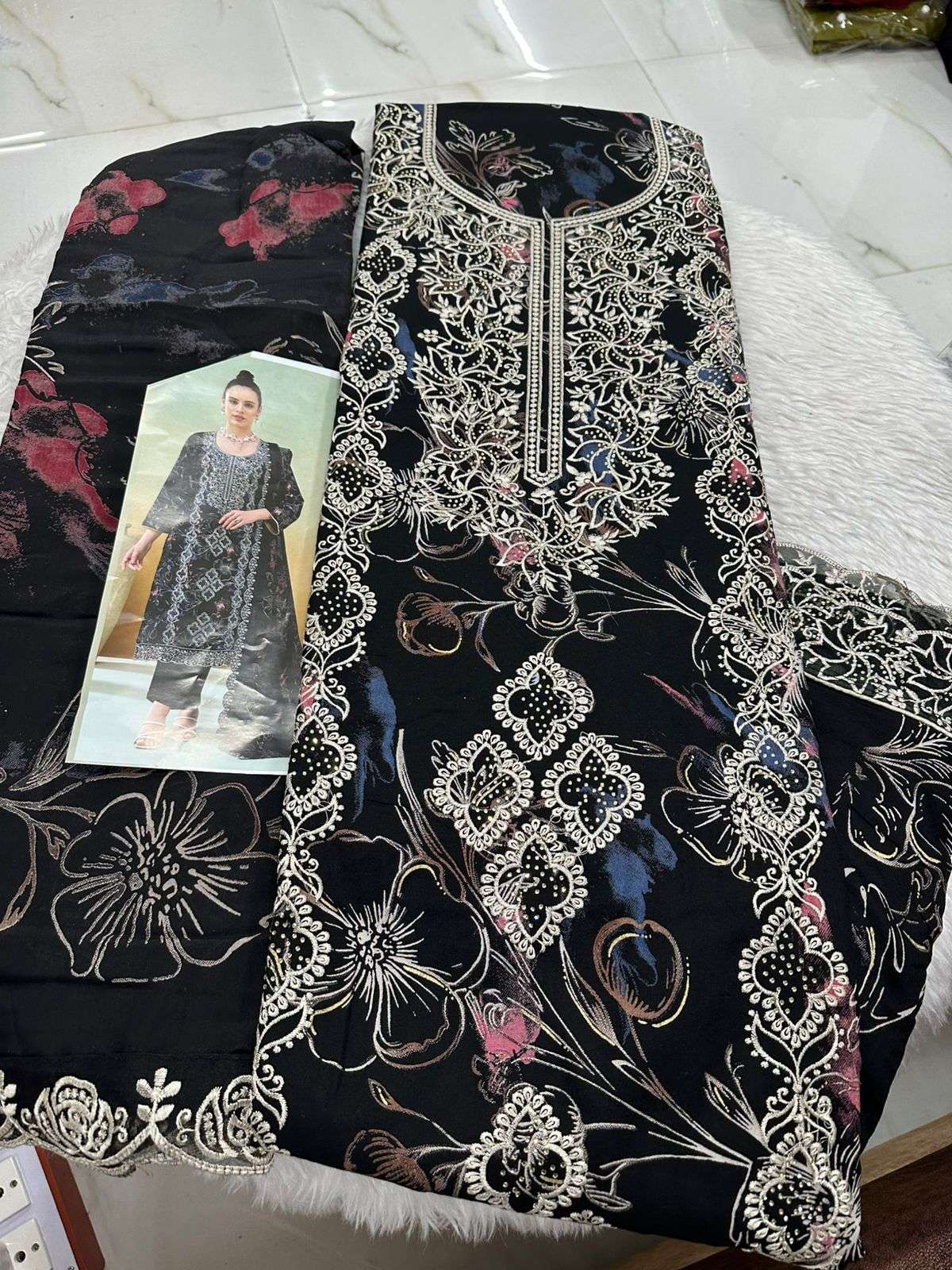 Falah Premium Cotton Collection Code - 26052 By Falah Designer Suits - 06