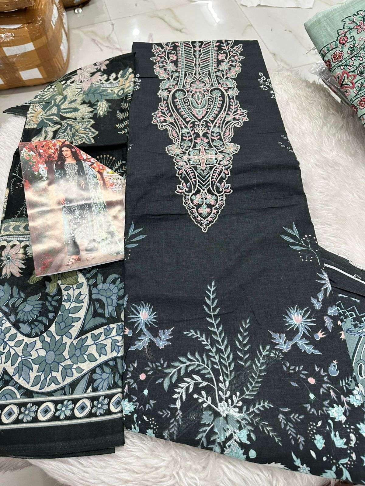 Falah Premium Cotton Collection Code - 26059 By Falah Designer Suits - 04