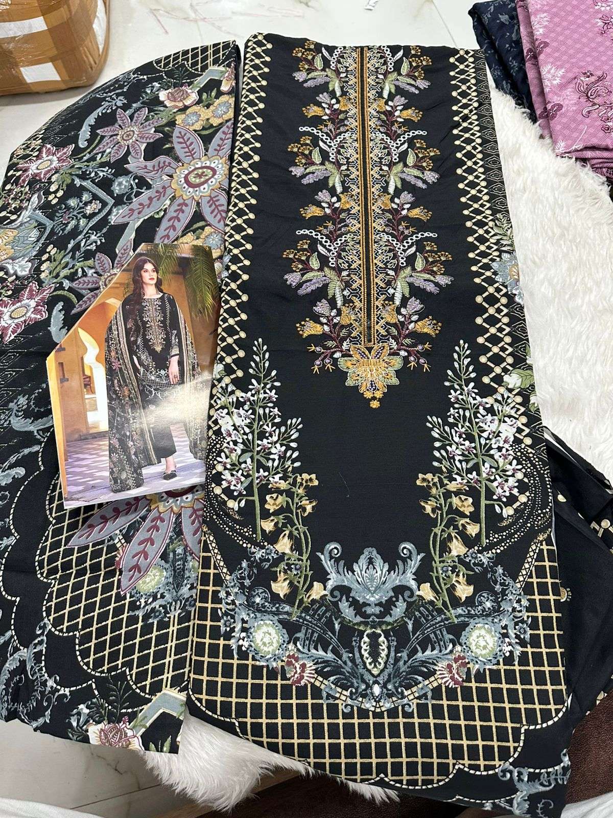 Falah Premium Cotton Collection Code - 26063 By Falah Designer Suits - 04