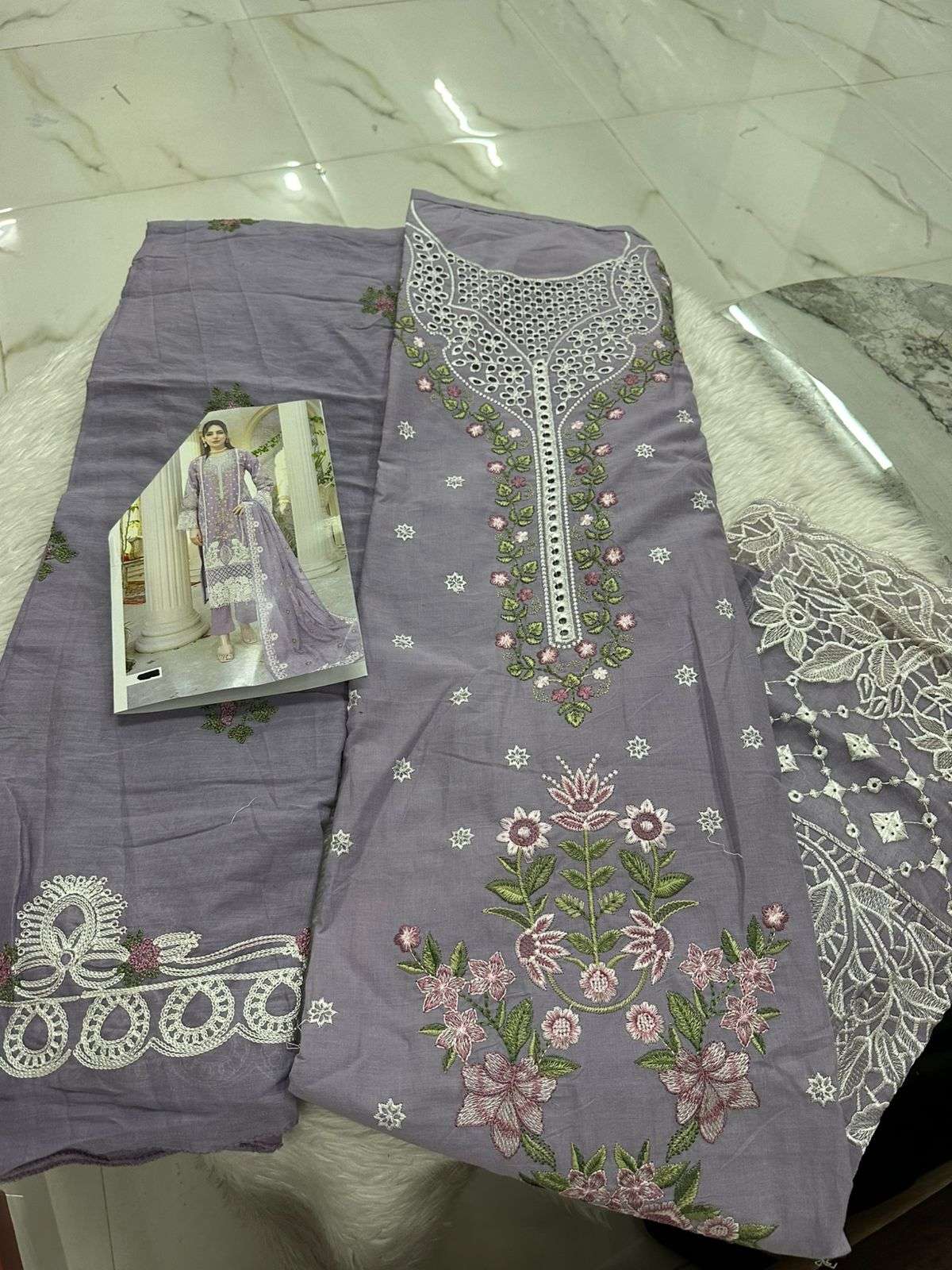 Falah Premium Cotton Collection Code - 26068 By Falah Designer Suits - 04
