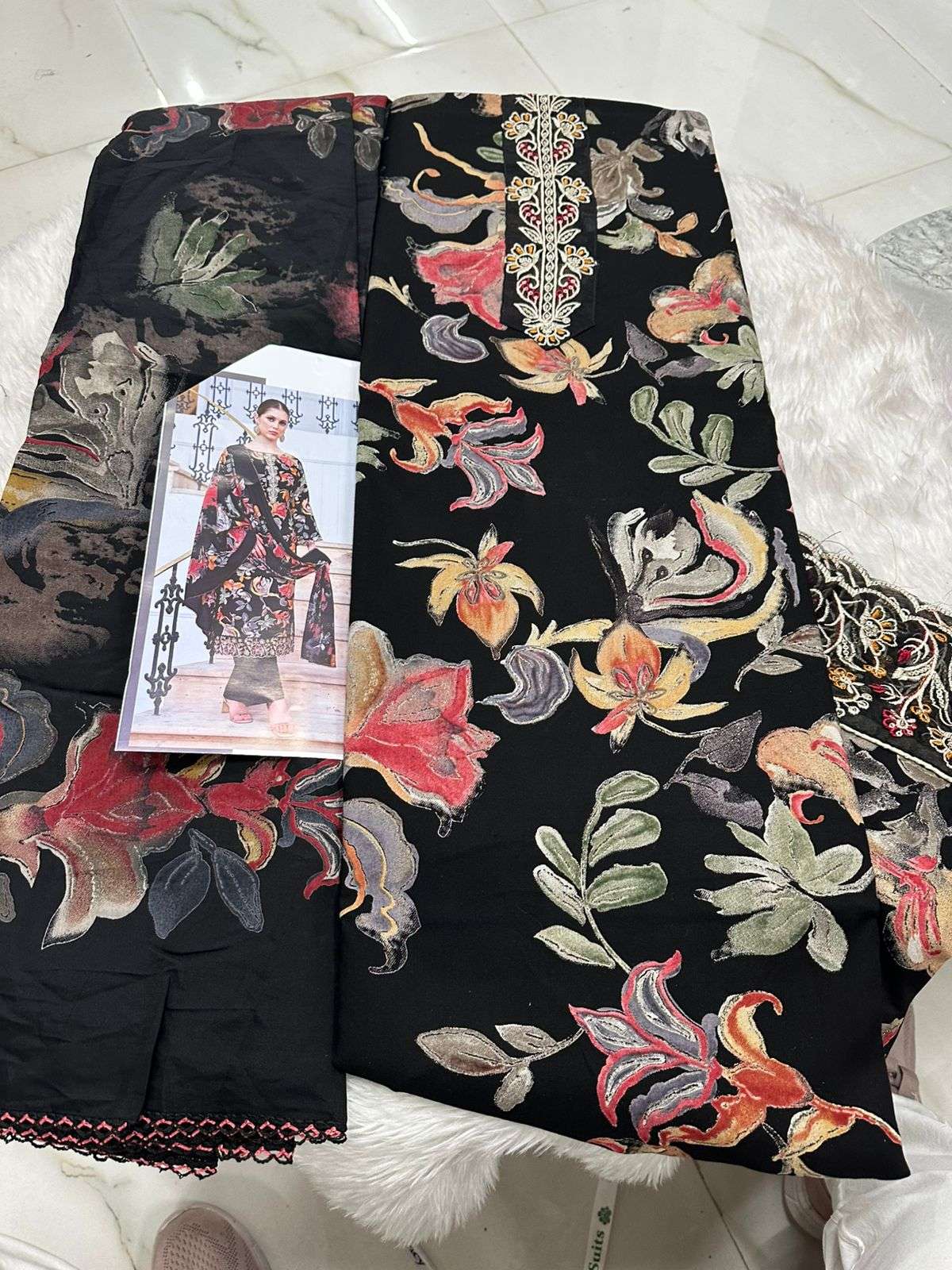 Falah Premium Cotton Rayon Collection Code - 26070 By Falah Designer - 01