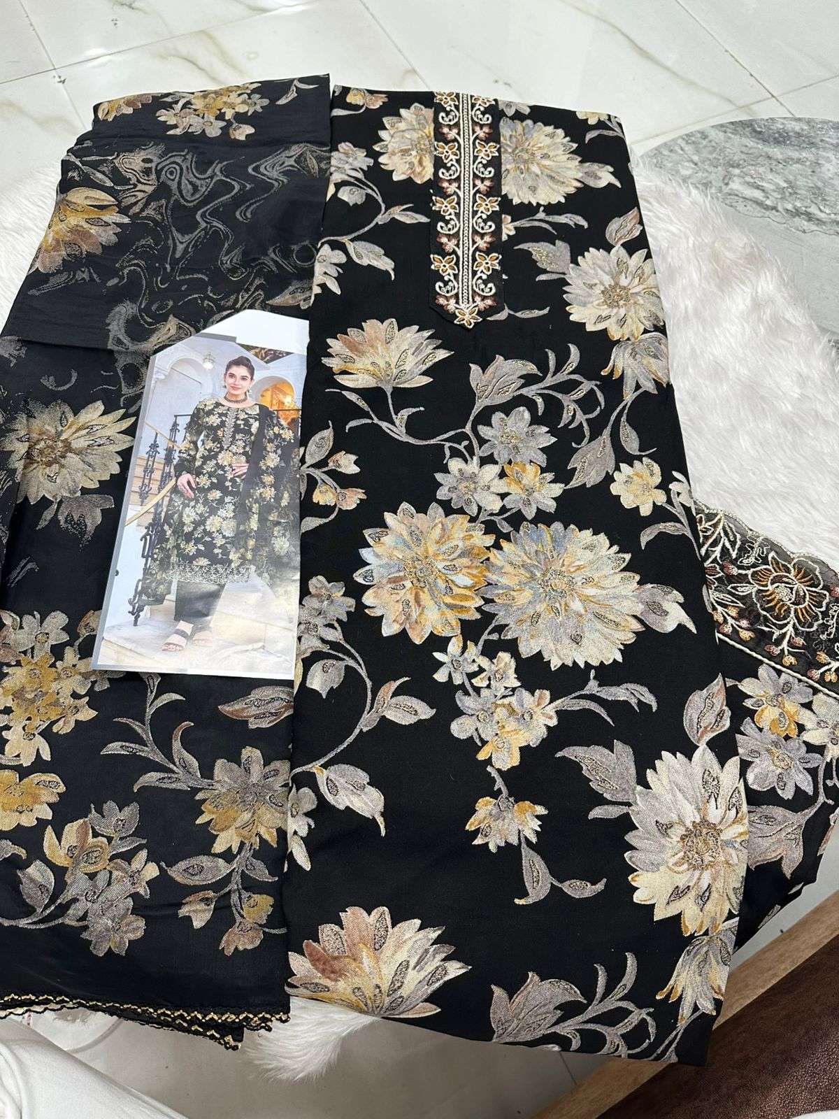 Falah Premium Cotton Rayon Collection Code - 26070 By Falah Designer - 05