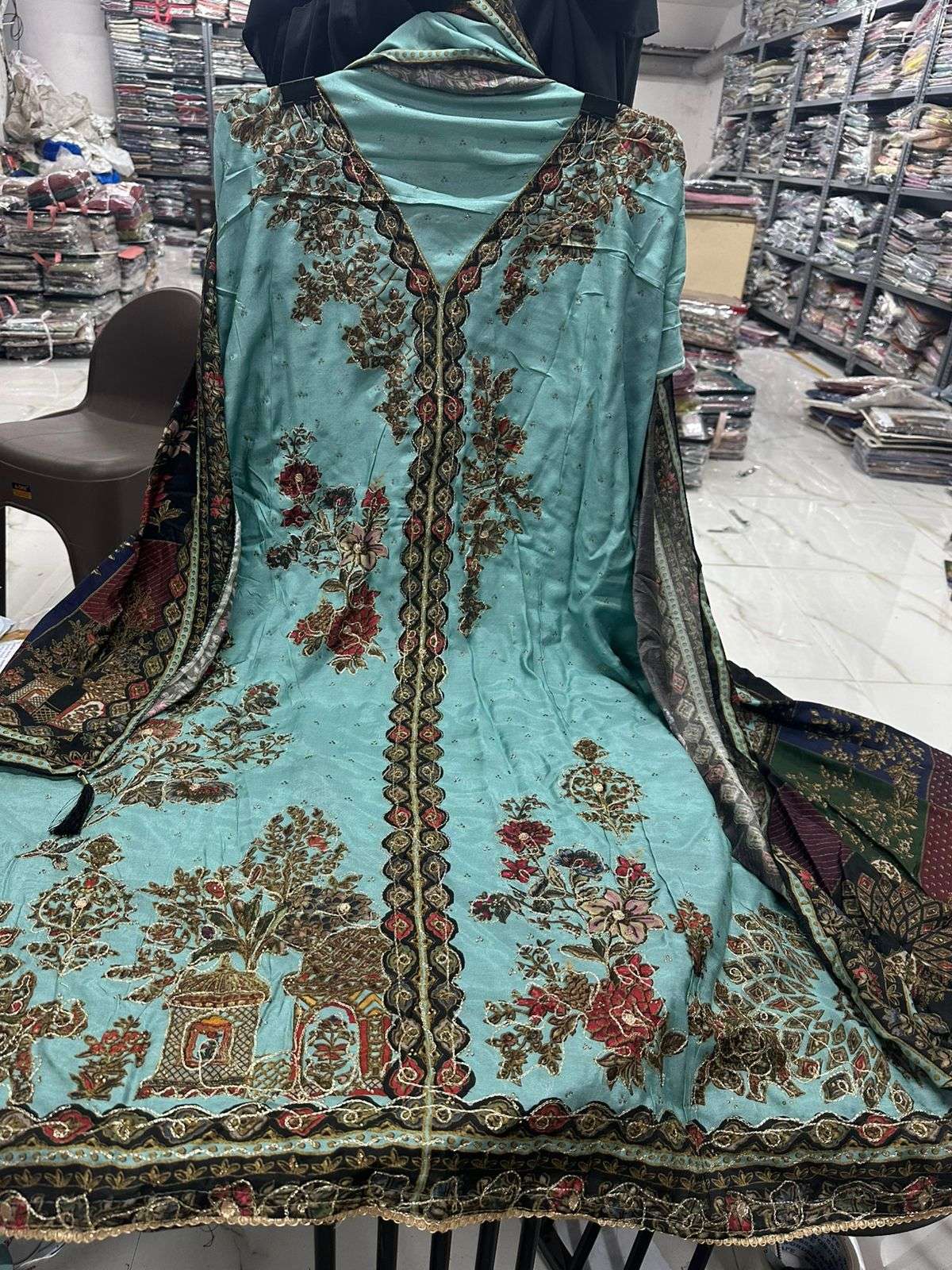 Falah Premium Maslin Collection Code - 26047 By Falah Designer Suits	- 02