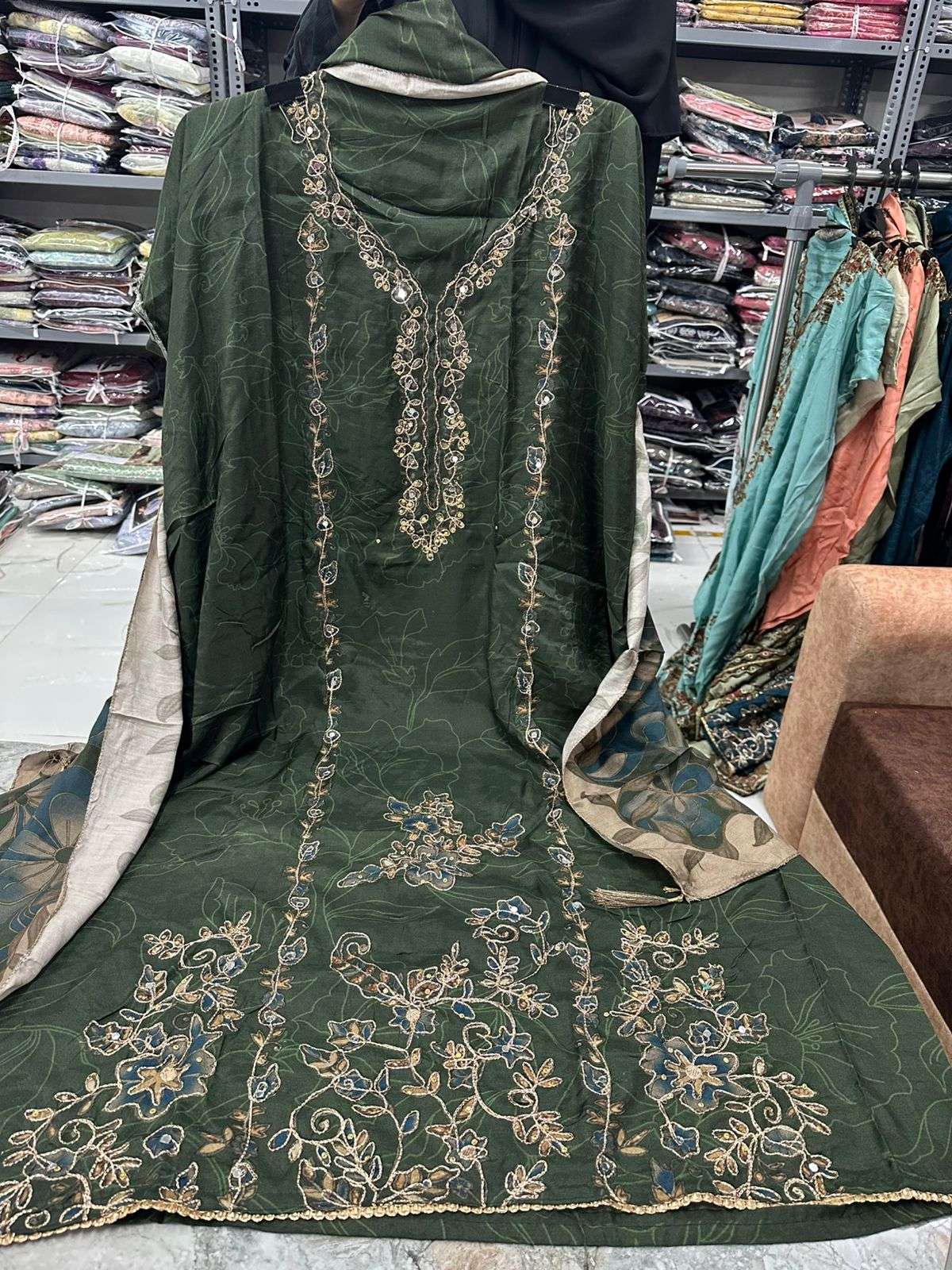 Falah Premium Maslin Collection Code - 30674 By Falah Designer Suits - 02