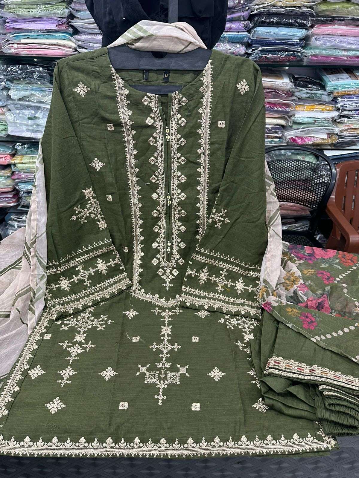 FESTIVE COTTON CO-ORDS BY SADABAHAR-05