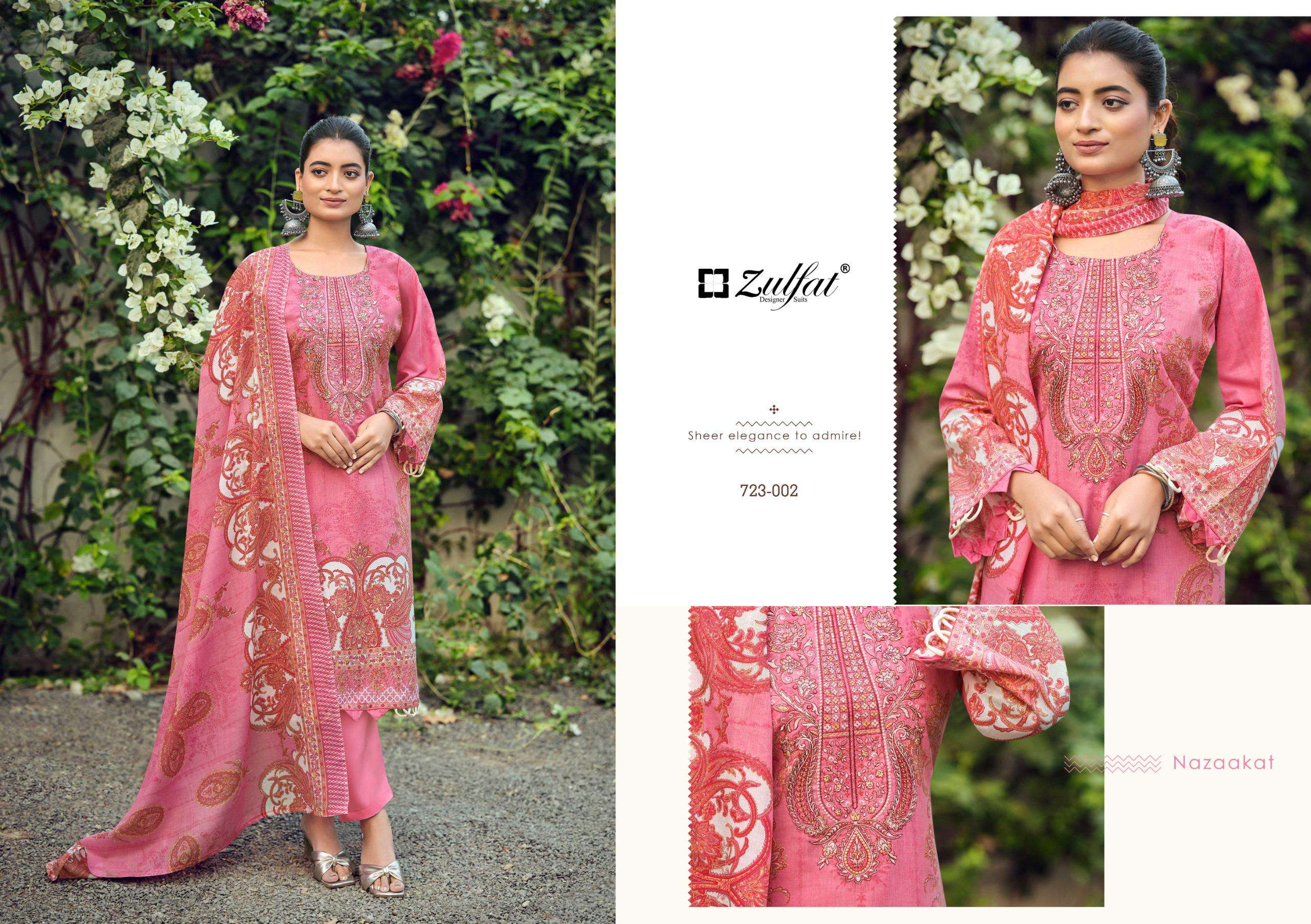 FIRDAUS VOL - 02 BY ZULFAT DESIGNER SUITS - 02