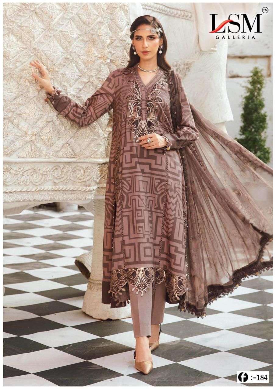 FIRDOUS QUEEN EXCLUSIVE HEAVY LAWN VOL - 18 READYMADE BY LSM - 04