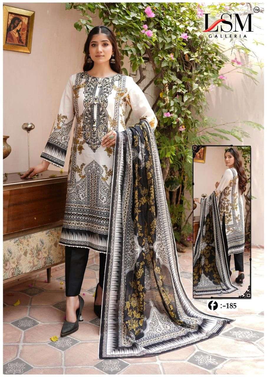 FIRDOUS QUEEN EXCLUSIVE HEAVY LAWN VOL - 18 READYMADE BY LSM - 05