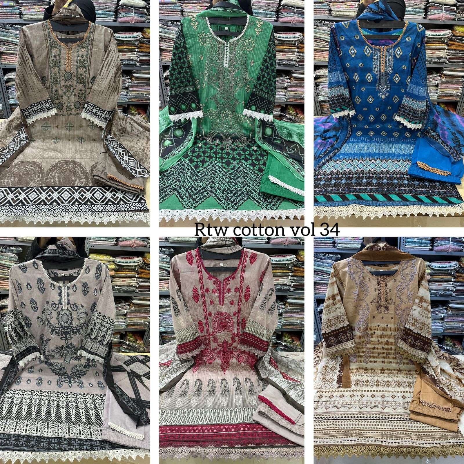 HEAVY COTTON LUXURY COLLECTION VOL - 34 BY RTW - 01 - 06