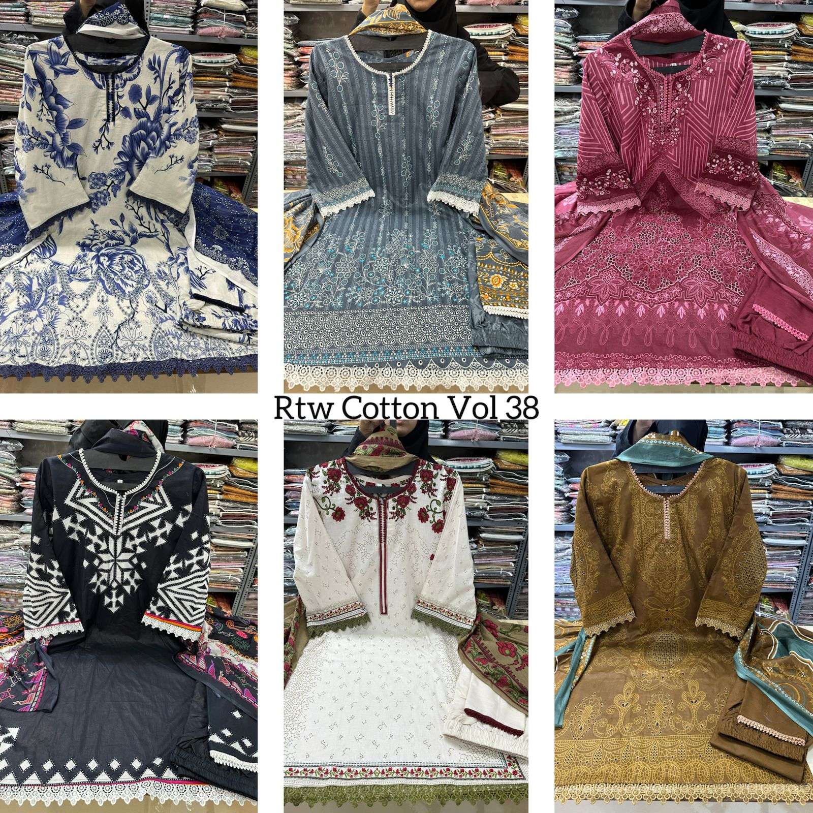 HEAVY COTTON LUXURY COLLECTION VOL - 38 BY RTW - 01 - 06