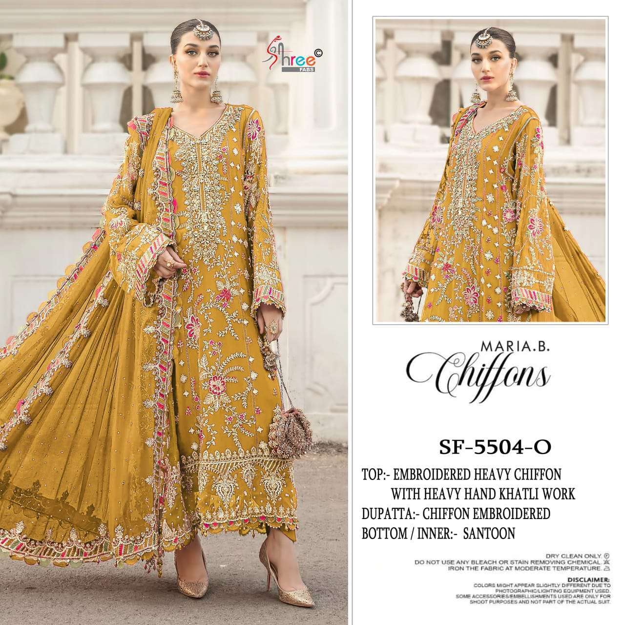 MARIA B. CHIFFONS D.NO. SF - 5504 BY SHREE FABS - 02
