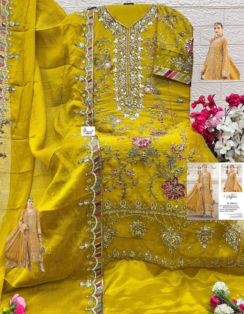 MARIA B. CHIFFONS D.NO. SF - 5504 BY SHREE FABS - 04