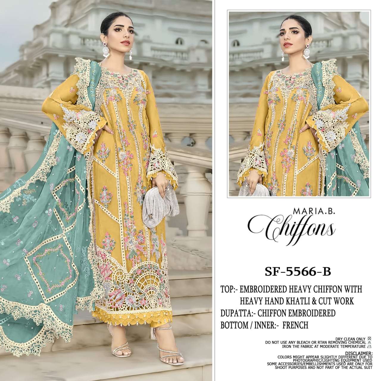 MARIA B. CHIFFONS D.NO. SF - 5566 BY SHREE FABS - 02