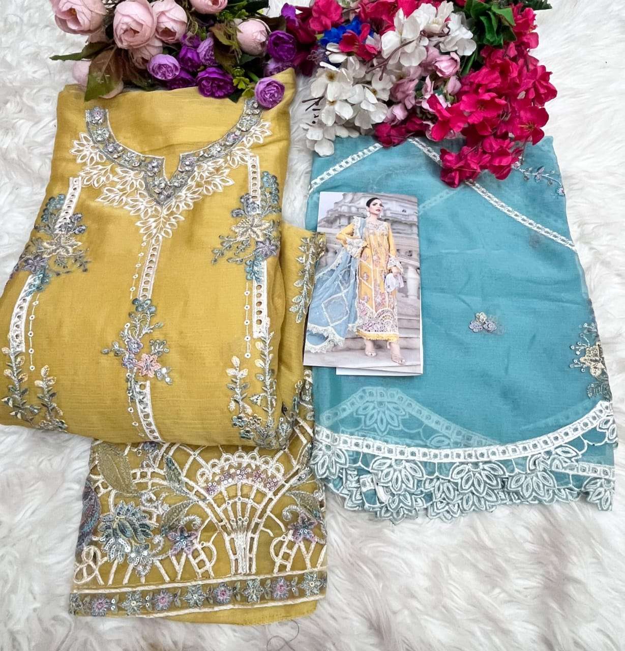 MARIA B. CHIFFONS D.NO. SF - 5566 BY SHREE FABS - 06
