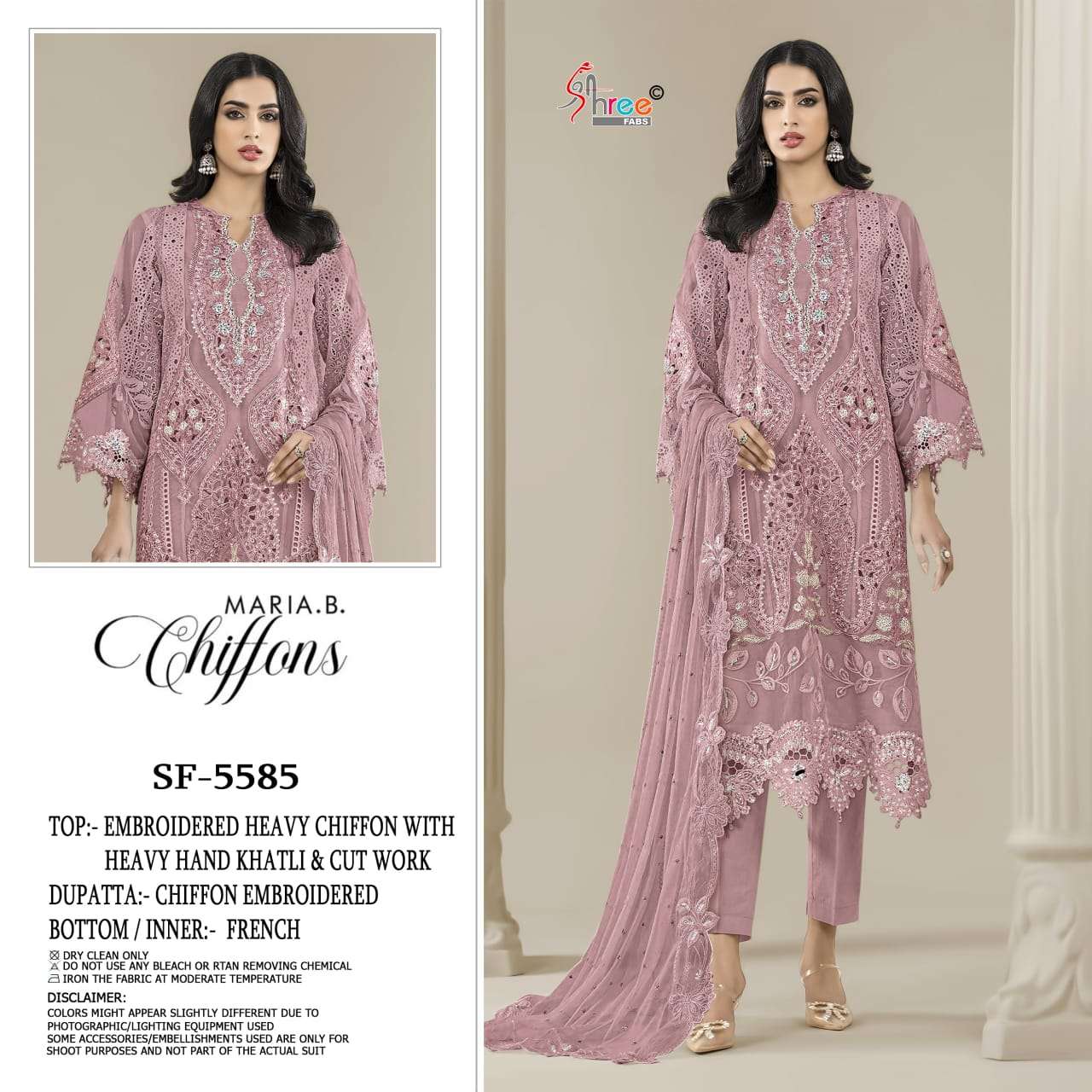 MARIA B. CHIFFONS D.NO. SF - 5585 BY SHREE FABS - 01
