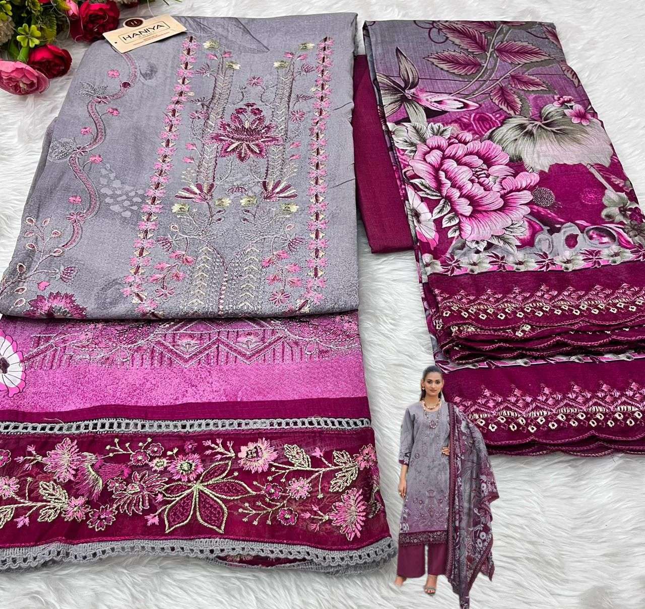 NUSHRAT BY HANIYA PRINT - 03