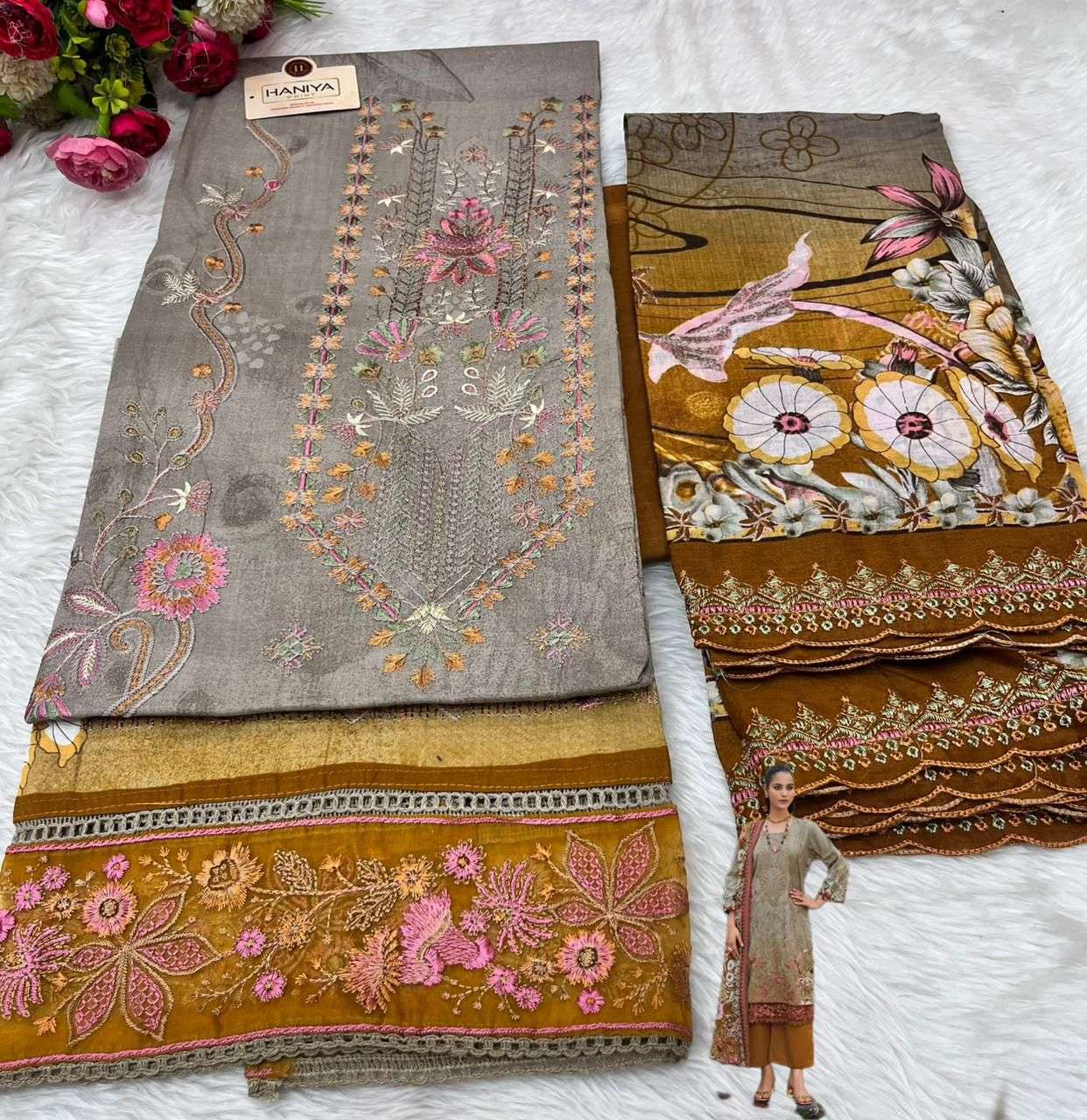 NUSHRAT BY HANIYA PRINT - 04