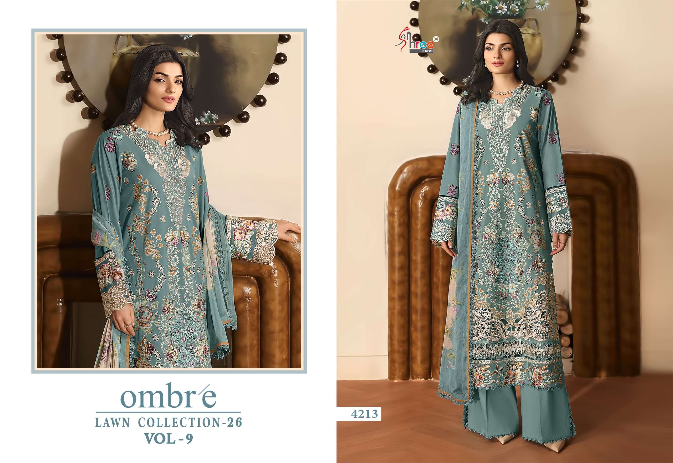 OMBRE LAWN COLLECTION VOL - 09 BY SHREE FABS - 03