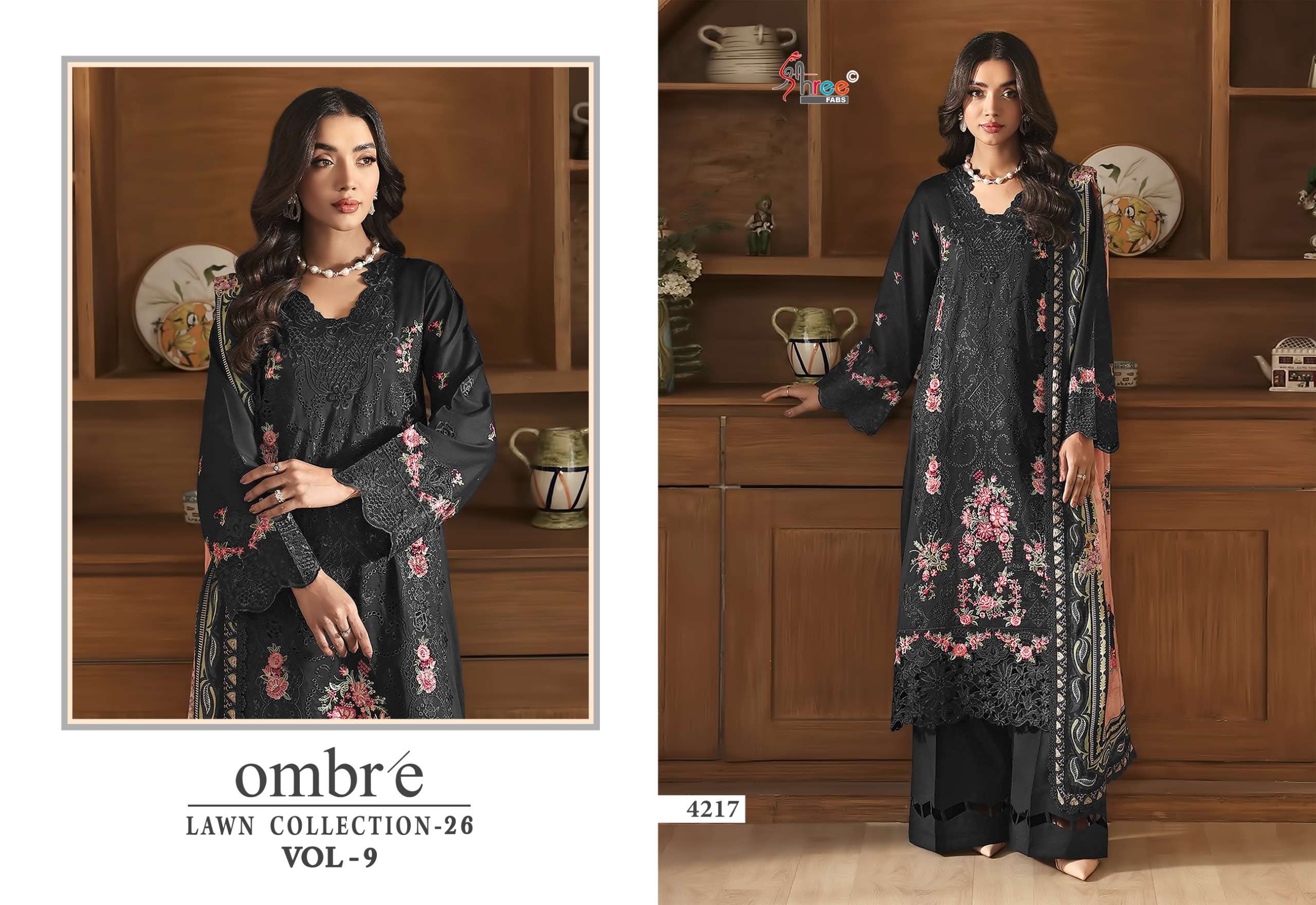 OMBRE LAWN COLLECTION VOL - 09 BY SHREE FABS - 07