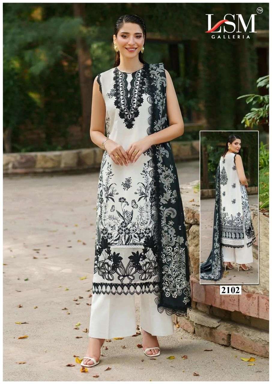 PARIAN DREAM HEAVY LUXURY LAWN COLLECTION VOL - 21 BY LSM - 02