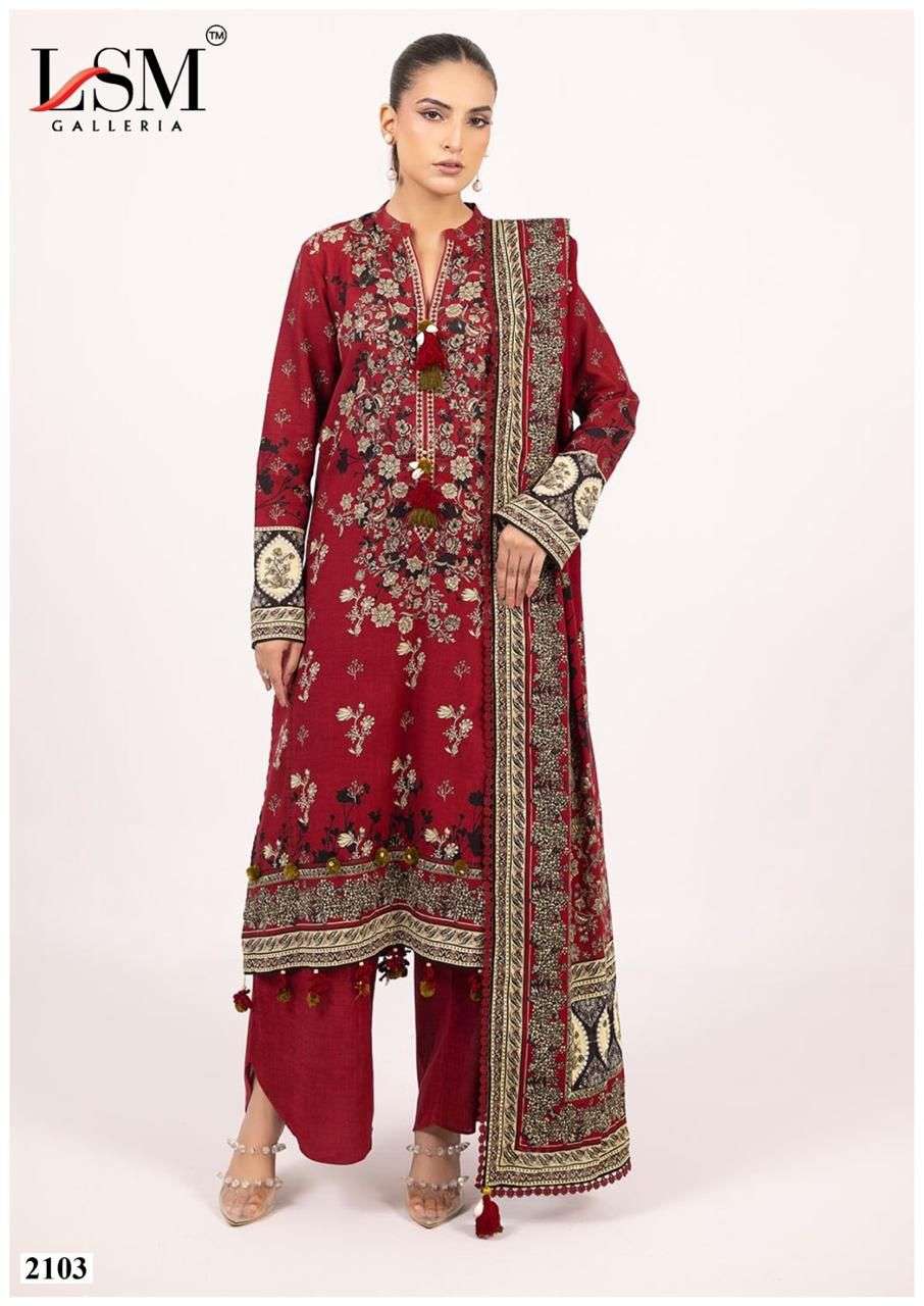 PARIAN DREAM HEAVY LUXURY LAWN COLLECTION VOL - 21 BY LSM - 03