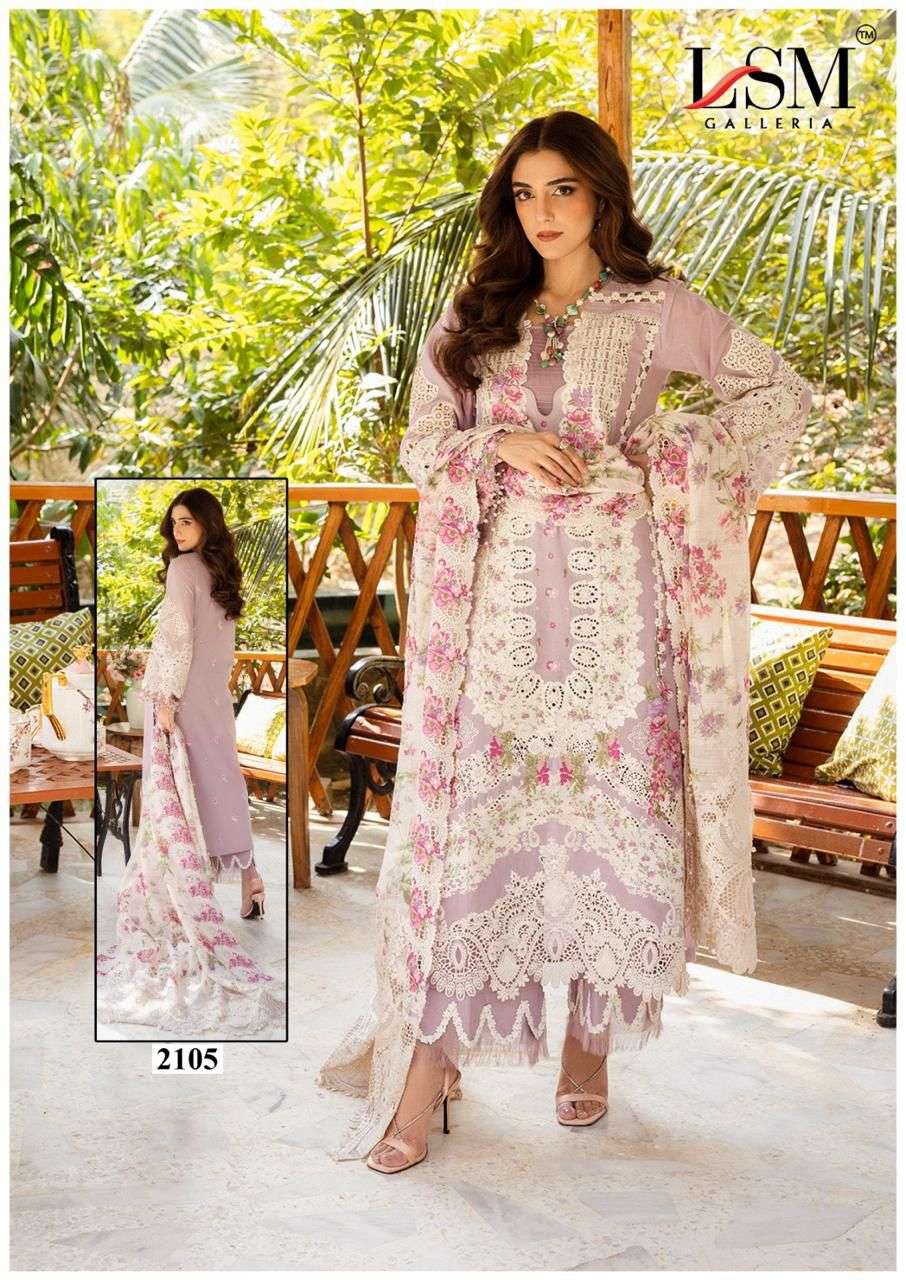 PARIAN DREAM HEAVY LUXURY LAWN COLLECTION VOL - 21 BY LSM - 05