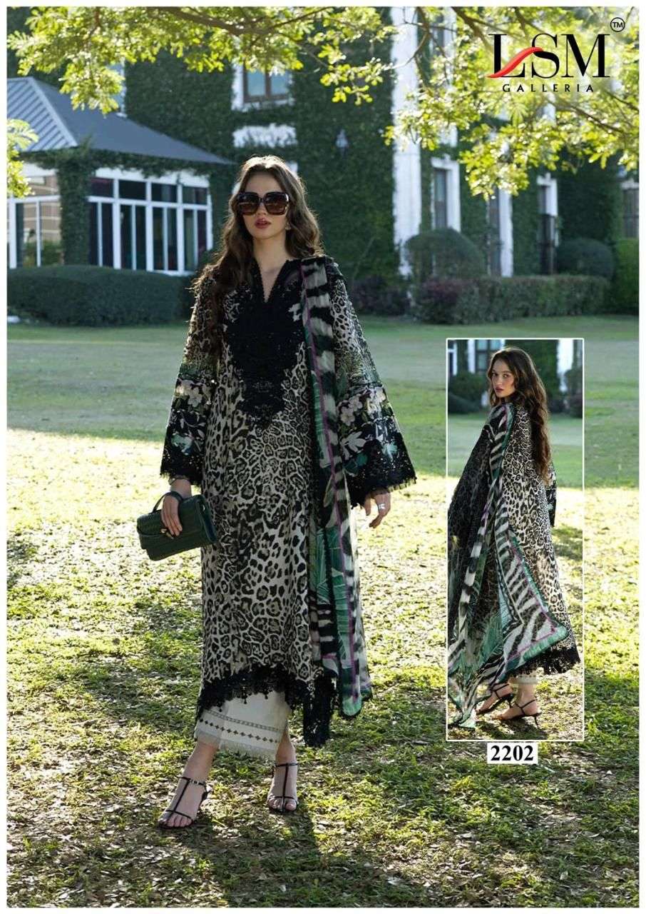 PARIAN DREAM HEAVY LUXURY LAWN COLLECTION VOL - 22 BY LSM GALLERIA - 02