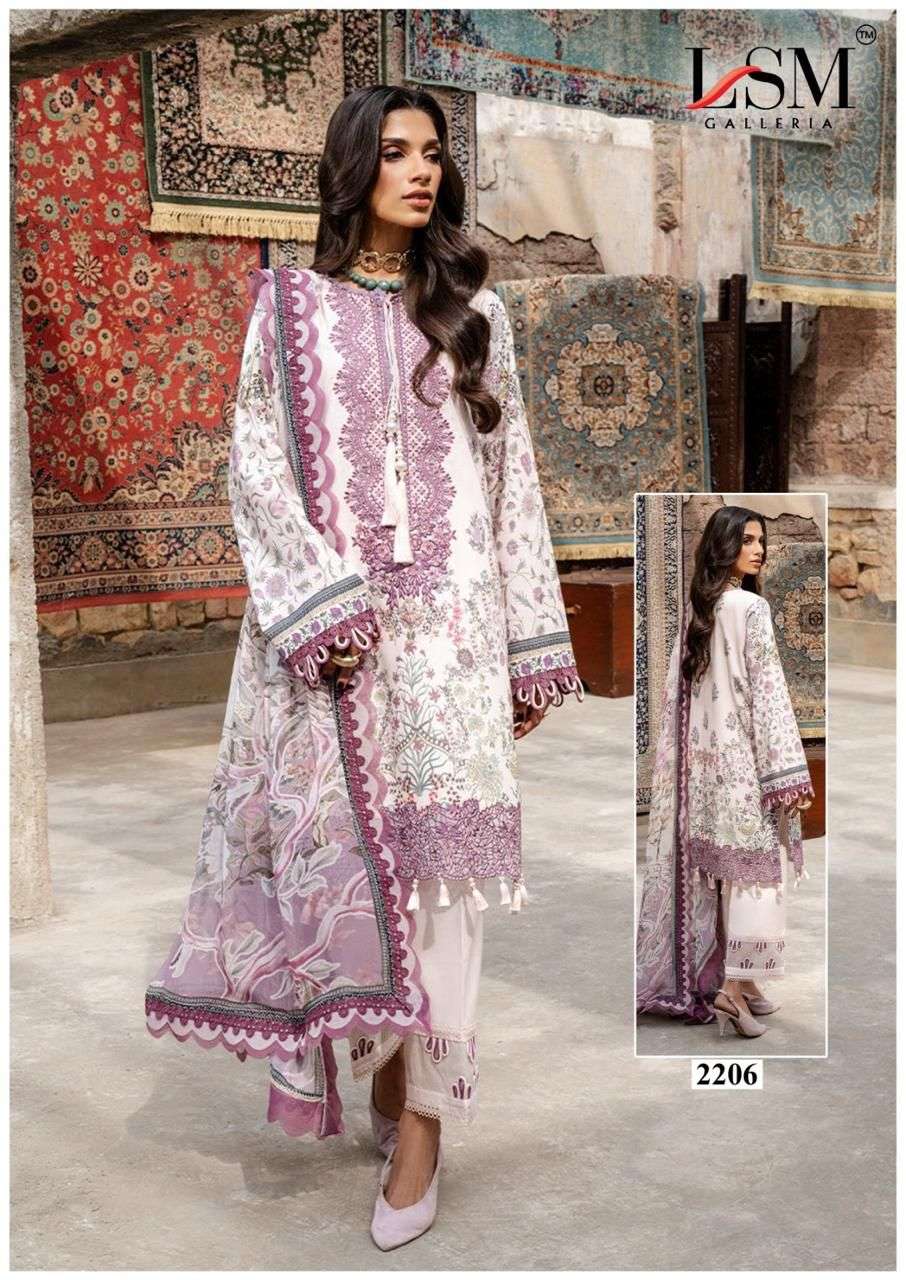 PARIAN DREAM HEAVY LUXURY LAWN COLLECTION VOL - 22 BY LSM GALLERIA - 06