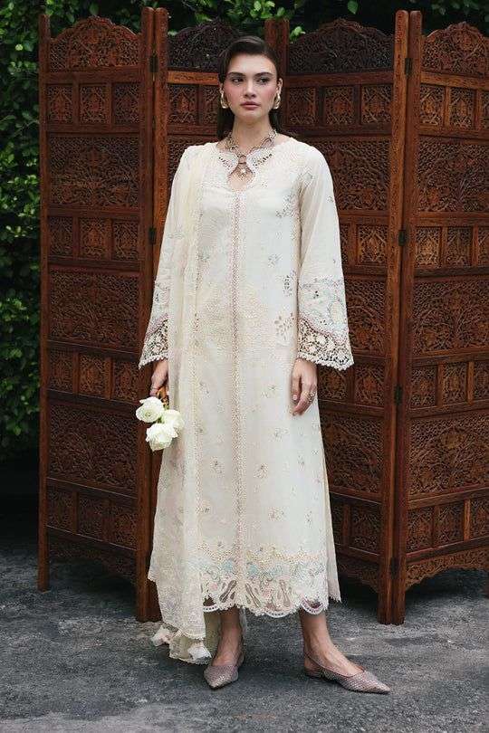 QLINE Luxury Digital Chikankari Lawn Collection 2026 by QALAMKAR-03