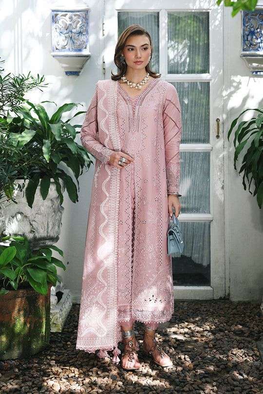 QLINE Luxury Digital Chikankari Lawn Collection 2026 by QALAMKAR-05