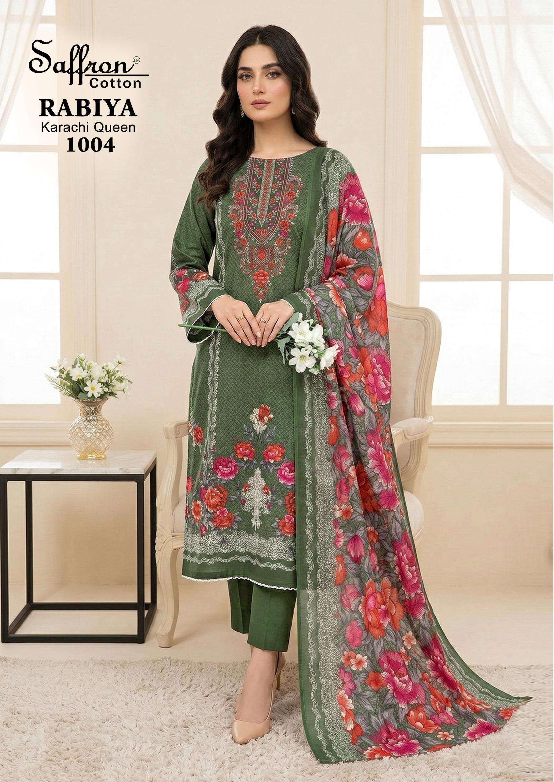 RABIYA KARACHI QUEEEN BY SAFFRON COTTON - 04