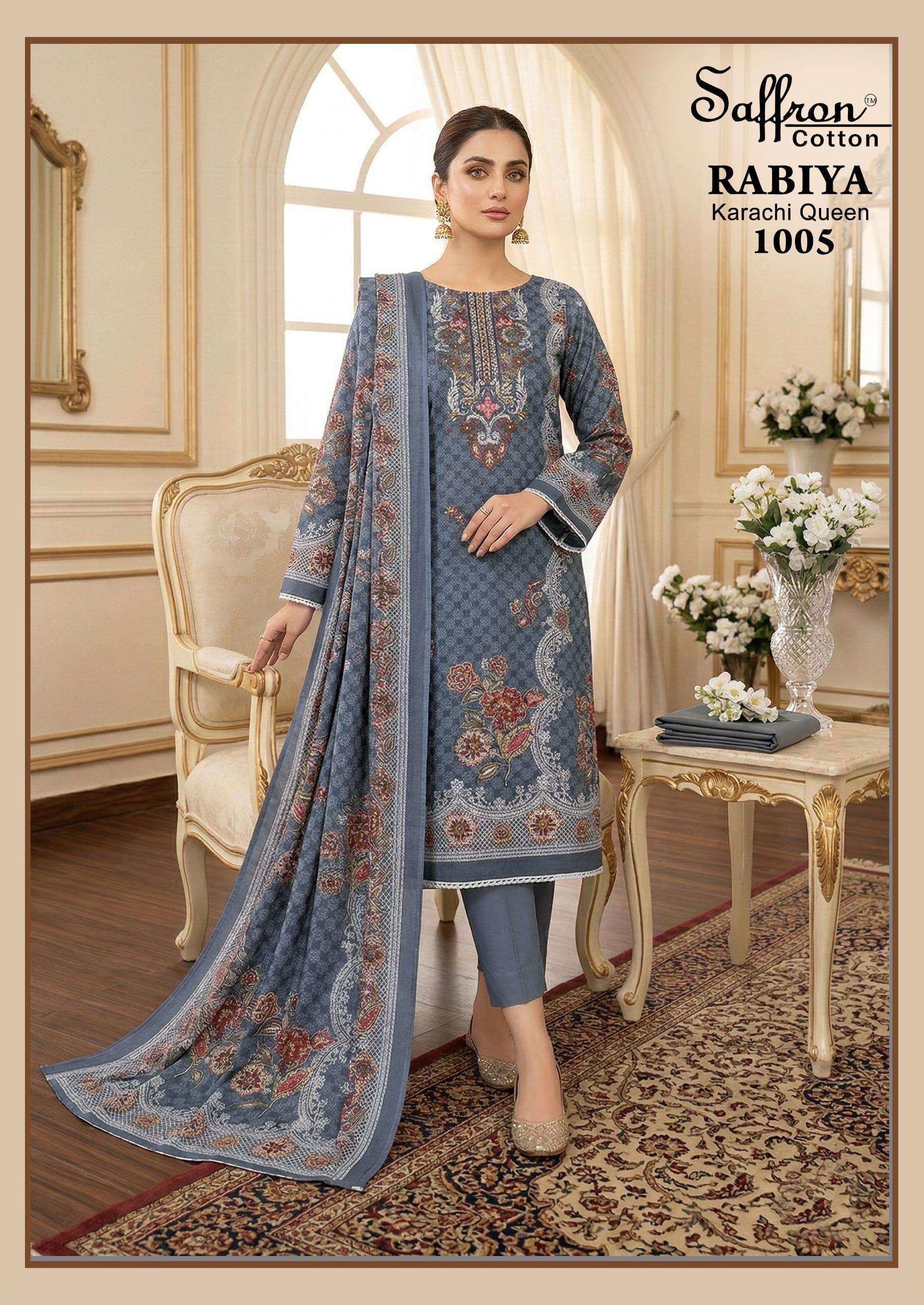 RABIYA KARACHI QUEEEN BY SAFFRON COTTON - 05