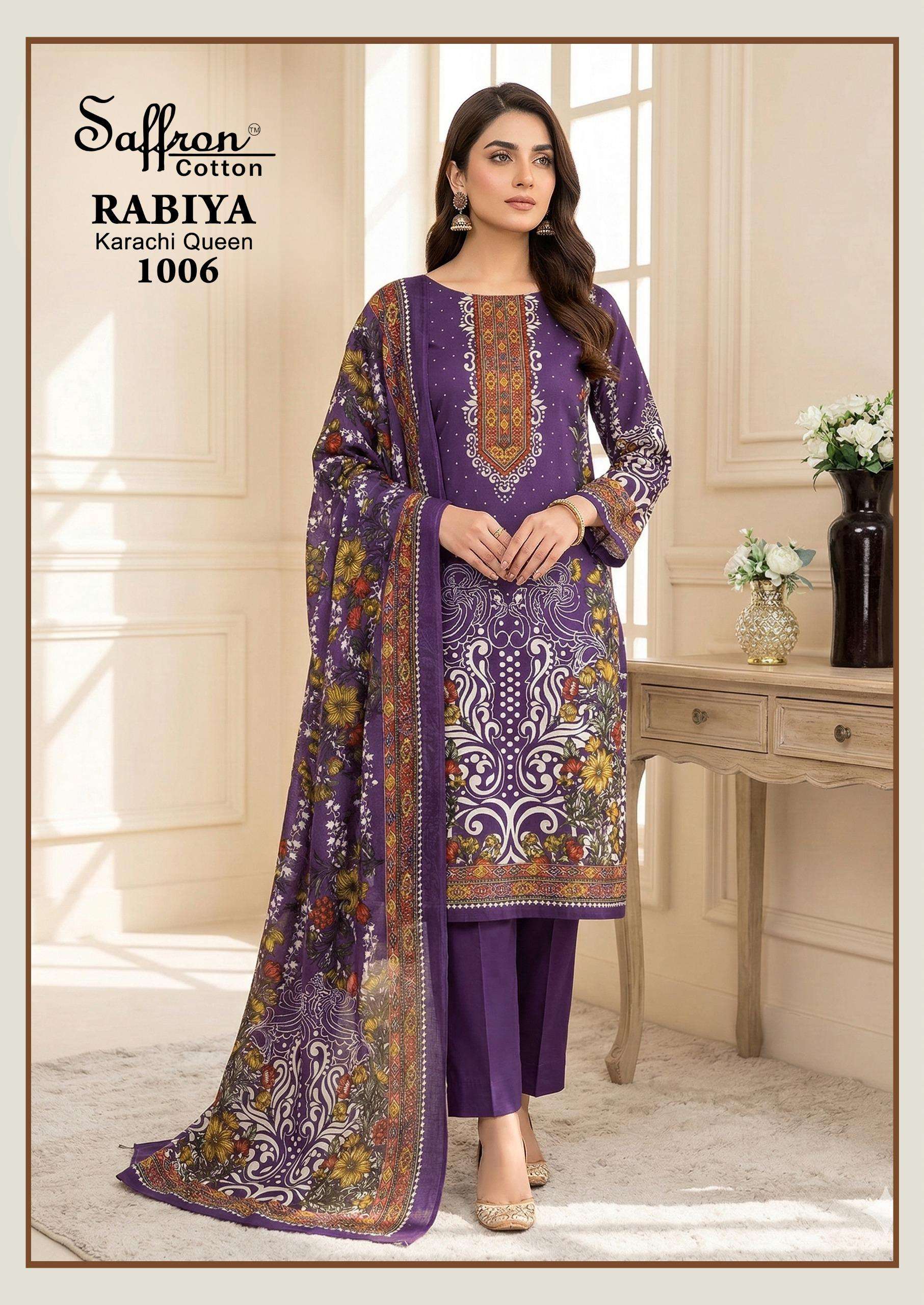 RABIYA KARACHI QUEEEN BY SAFFRON COTTON - 06