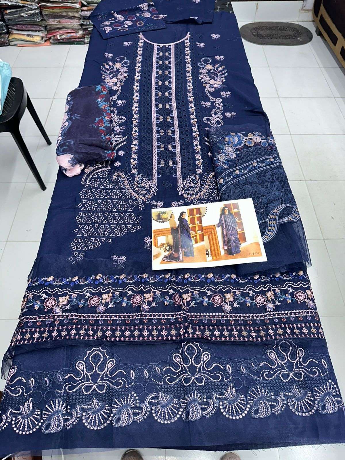 Riwayat Luxury Lawn Collection Vol - 14 By Ramsha - 03