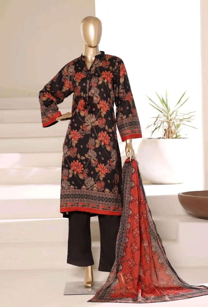 RTW Printed Lawn Collection 2026 Ready To Wear Sadabahar-11