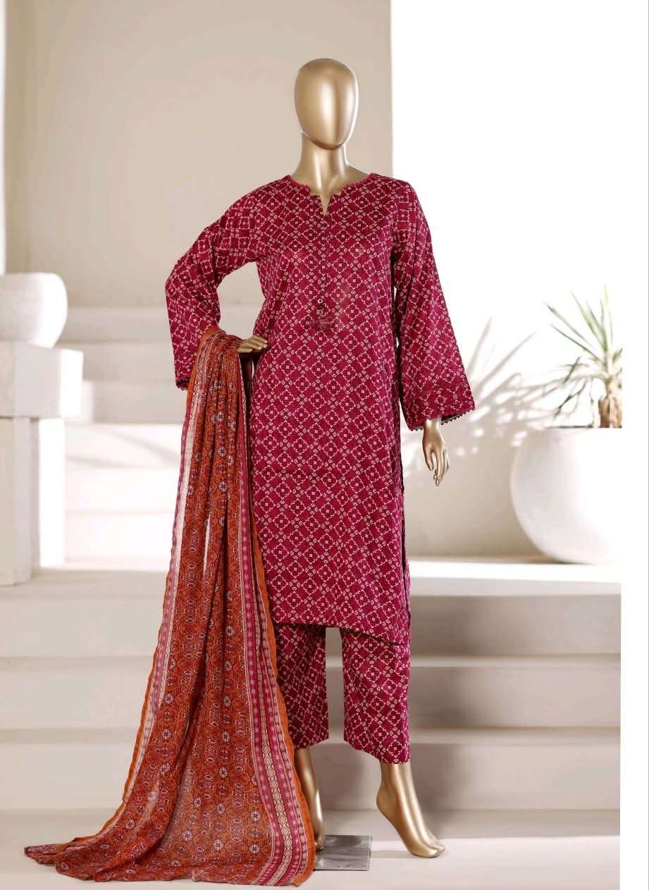 RTW Printed Lawn Collection 2026 Ready To Wear Sadabahar-12