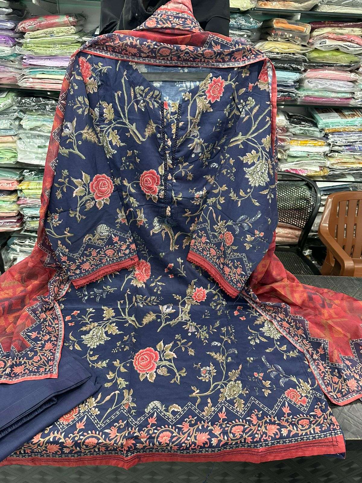 RTW Printed Lawn Collection 2026 Ready To Wear Sadabahar-28
