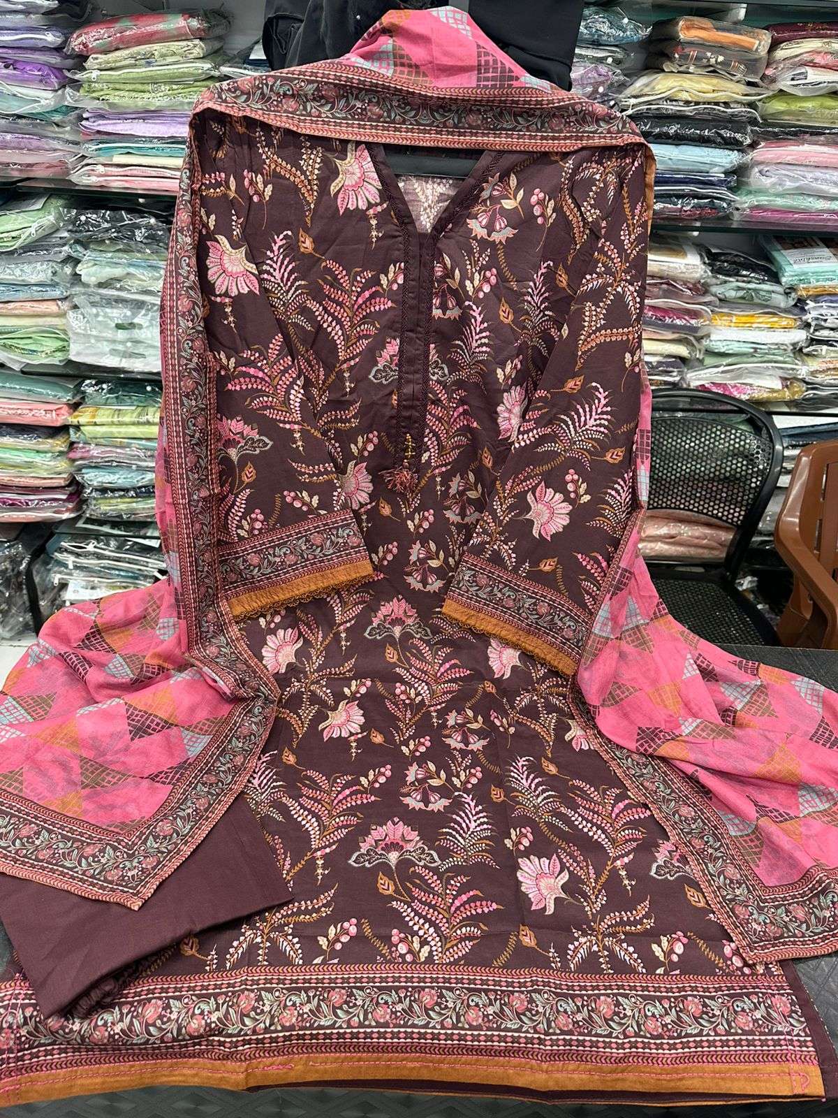 RTW Printed Lawn Collection 2026 Ready To Wear Sadabahar-30