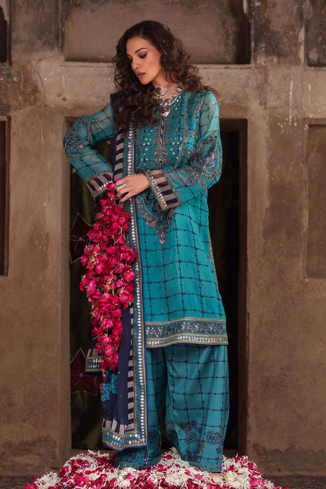 VASAL Luxury Embroidered Chiffon Collection 2026 Vol 1 by Charizma-01